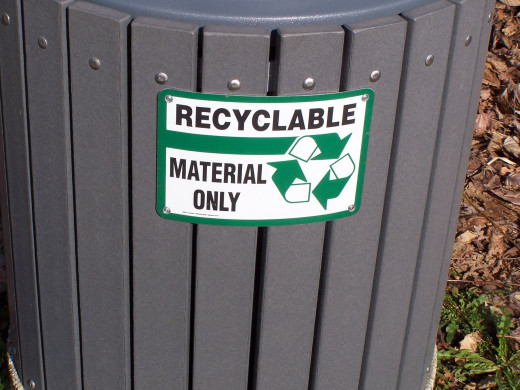 Do you have more recycled material than you do finished product?