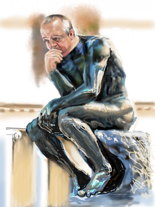 "The Thinker for JKPP" (updated thinker)