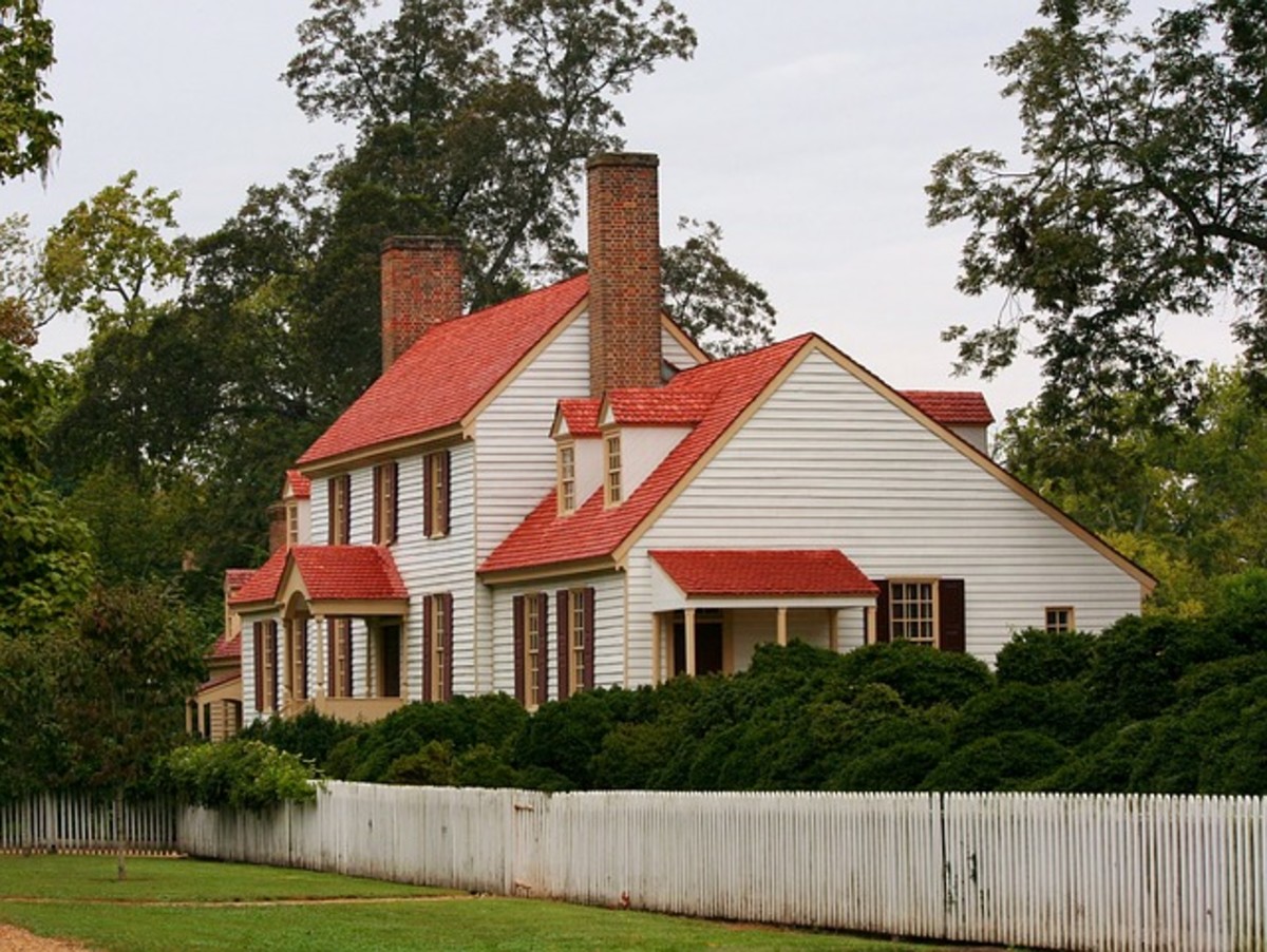 Historic house in the complex.