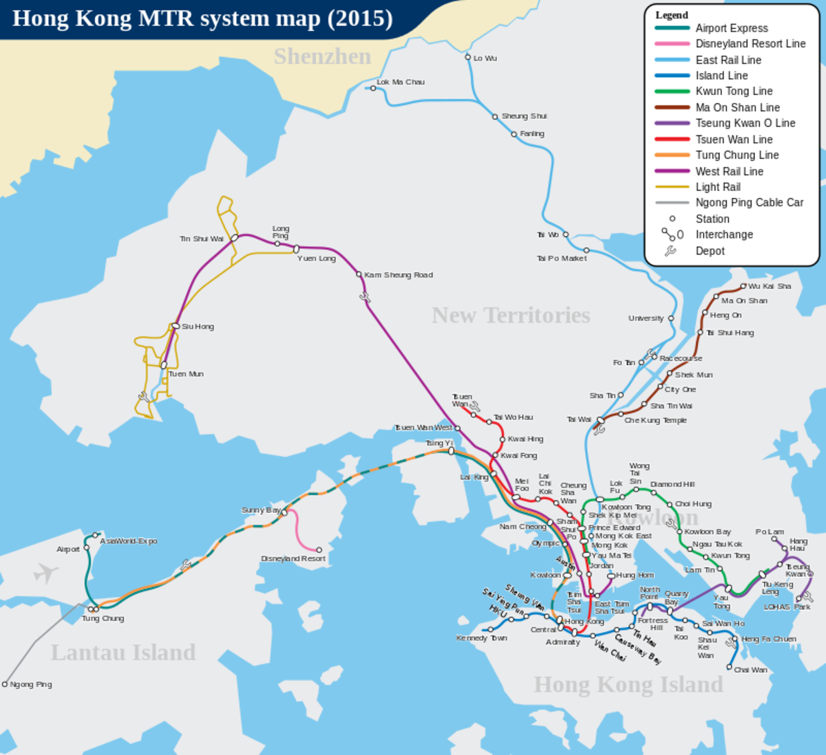 The Hong Kong MTR System