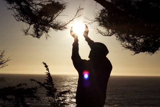 To live your own life, you must have the courage to catch the sun and then hold it without getting burned!