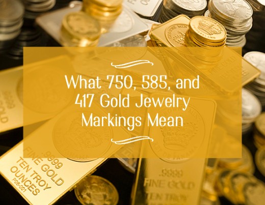 What Does The Number 750 Stamped On A Piece Of Jewelry Mean - Style 