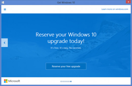 Reserve Windows 10 Screen 6