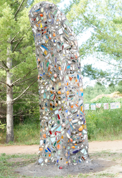 8000lbs of public art animal habitat 