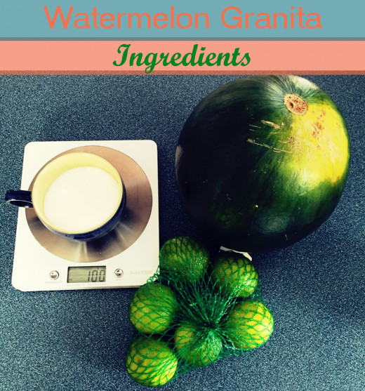 Watermelon Granita Ingredients