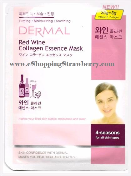 Dermal Red Wine Collagen Essence Mask