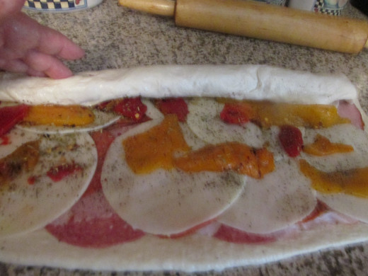 Rolling up the Stromboli