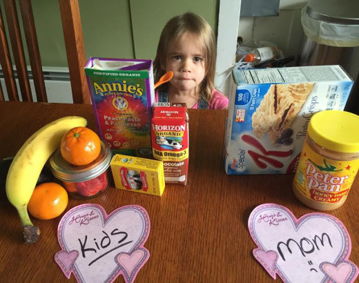 Kid food vs Mom food