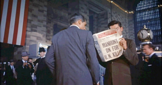 Scenes shot at Grand Central Station in New York were filmed on location.