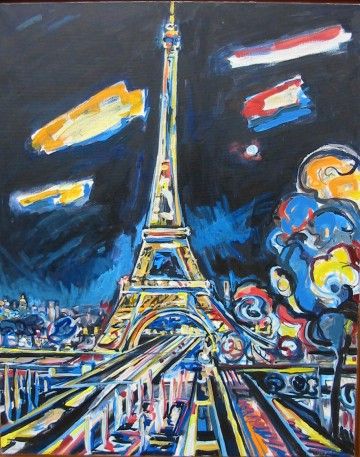 The Tower by night with the approval of  Laurent Veyretout