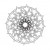 Stars Spiral Mandala Design Stars Spiral Mandala Design