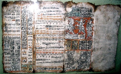 Pages of the "Dresden” Codex