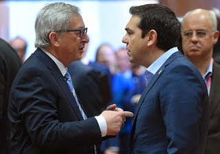 Junker and Tsipras - Junker doesn't take any more phone calls from Tsipras.
