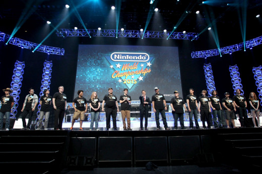 appearances and the main stadium for the Nintendo world championships 2015