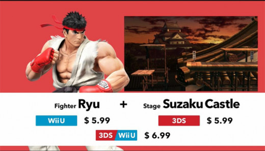 Ryu was shown in the new smash bros game for the WII U at the Nintendo World Championships 2015