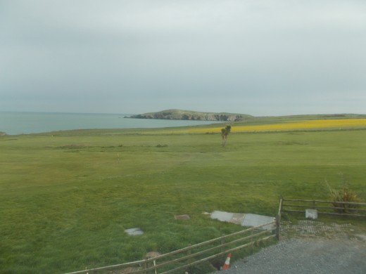 Cardigan Bay from Clifftop Hotel.