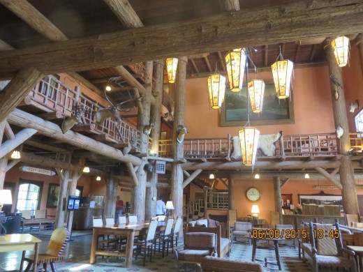 LAKE McDONALD LODGE INTERIOR