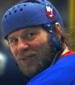 Butch Goring was in his ninth season with the Los Angeles Kings when the team traded him to the New York Islanders where he would join fellow analyst Denis Potvin on four consecutive  Stanley Cup winning Islander teams.