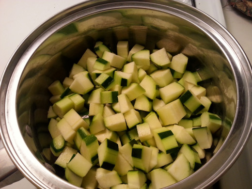 Place in pot.