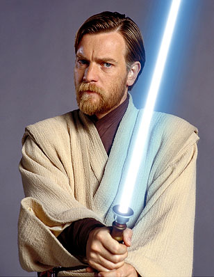 Obi-Wan Kenobi portrayed by Ewan McGregor