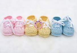 Booties and socks are all you need for your baby until it gets to about 7 months