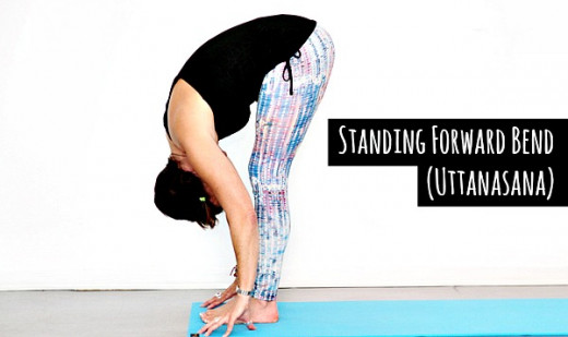 Standing Forward Bend (Uttanasana) an excellent pose to increase height - CareShare