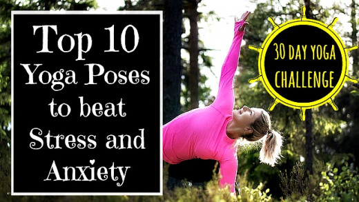 30 day Yoga challenge to beat stress - Tag a friend or family member who might be suffering from stress or depression. - Tomas Baliukonis