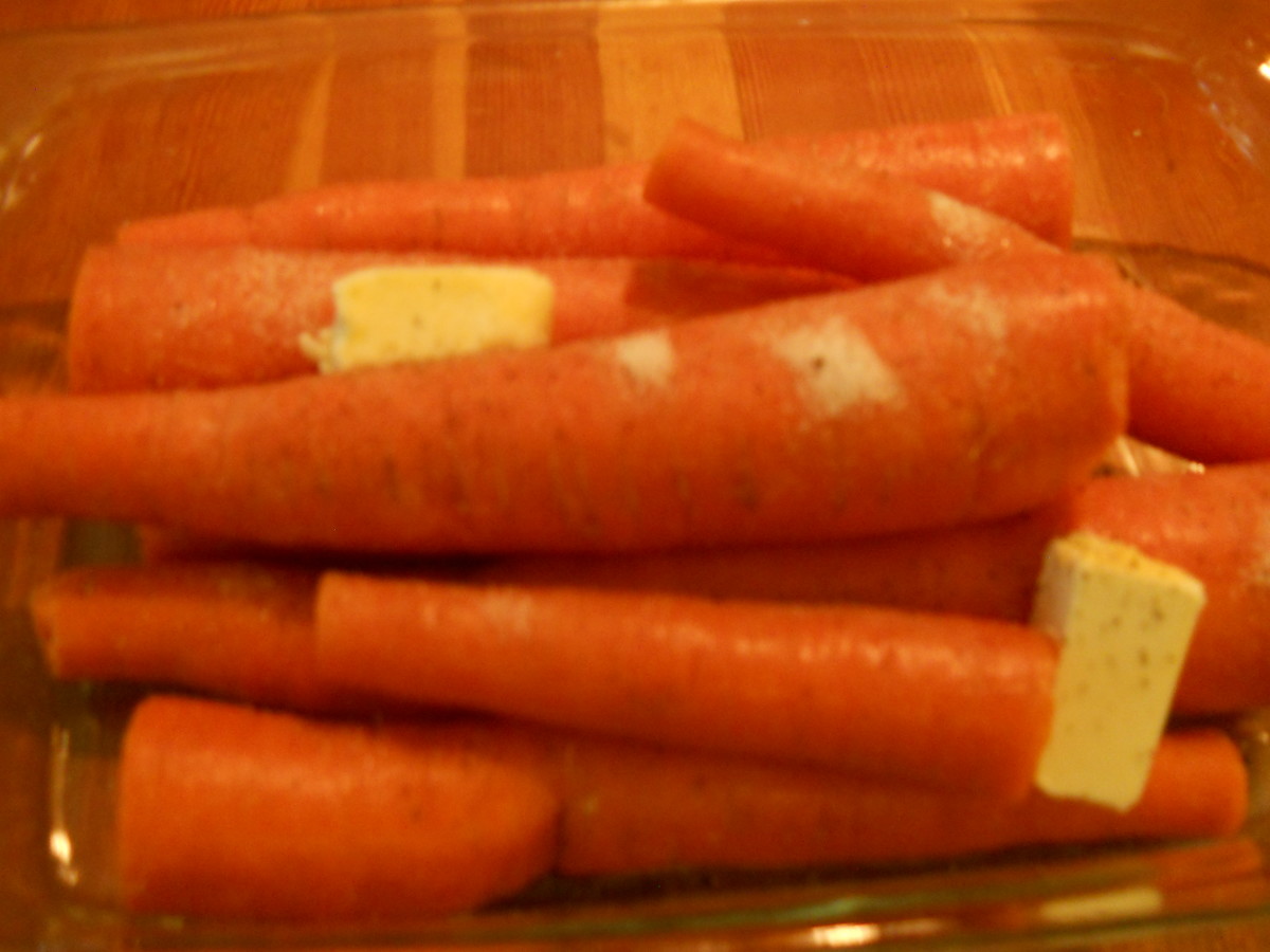 These carrots turn out tender and yummy.