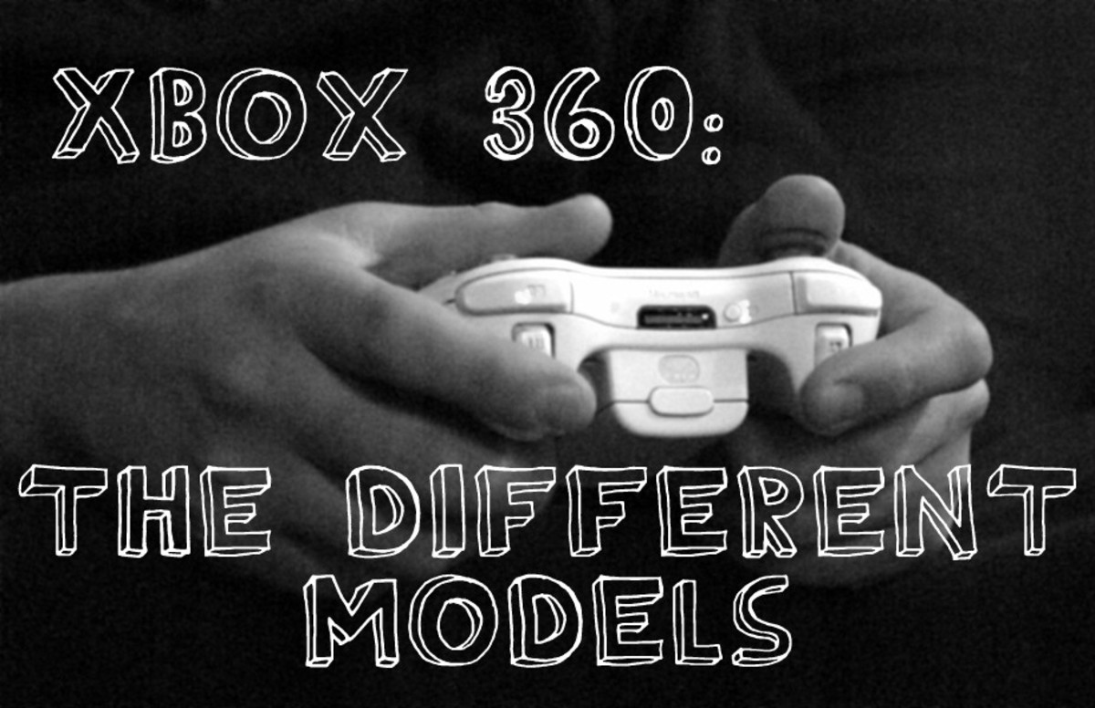 Xbox 360 Models Chart
