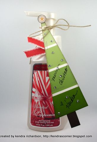 Paint swatch gift tags