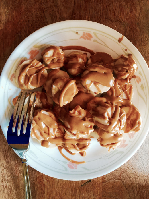 It serves as a terrific snack or breakfast. It's rather filling!