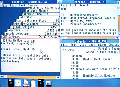 Wow. Windows 1.0 looked like THIS.