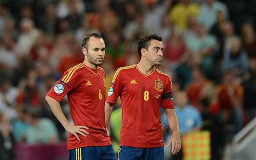 Xavi and Iniesta, Best Midfielder in the World
