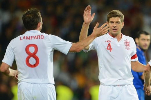 Frank Lampard and Steve Gerrard