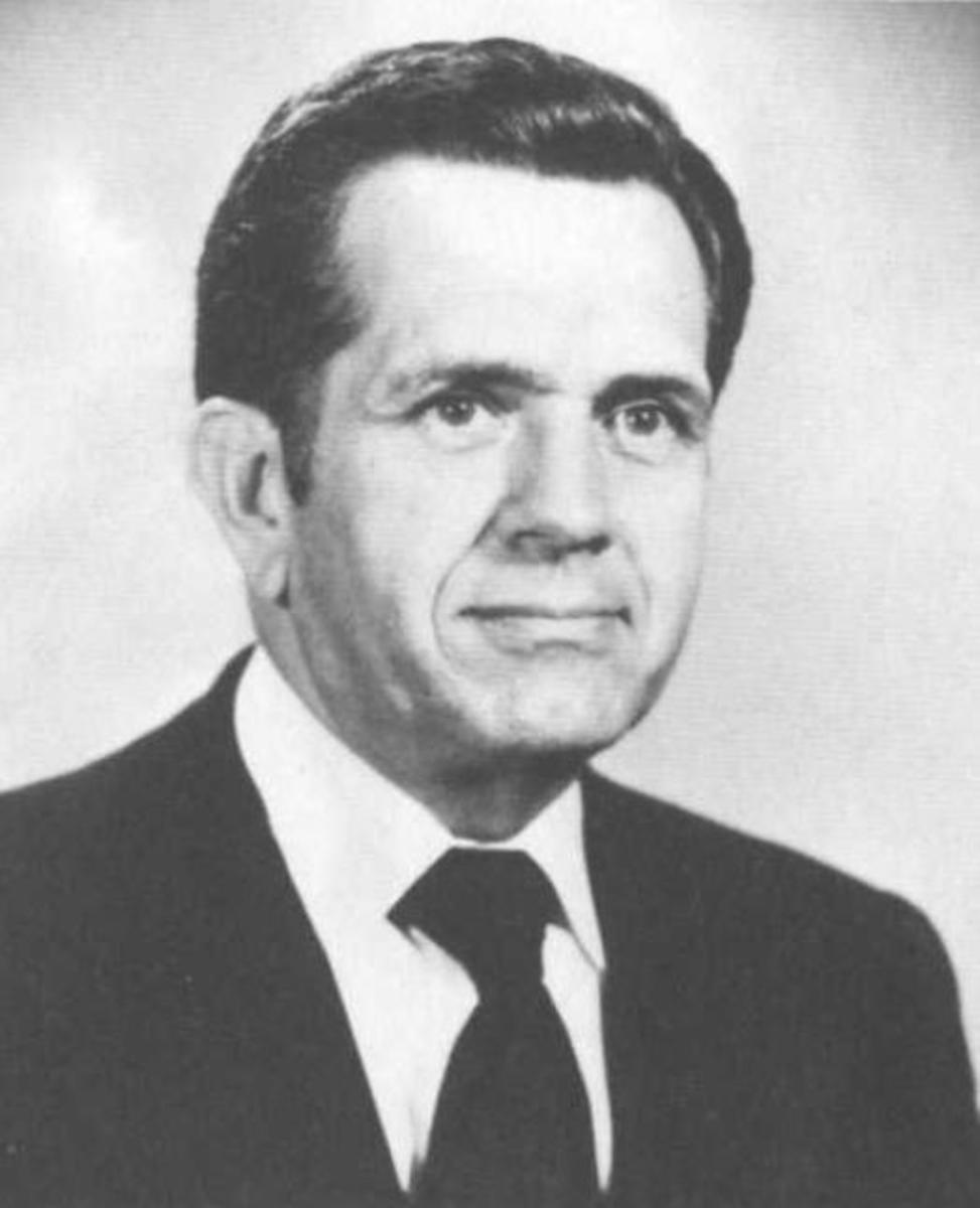 This photo of Elder Boyd K. Packer was originally published in the 1976 issue of Rixida (Rick's college's annual publication)