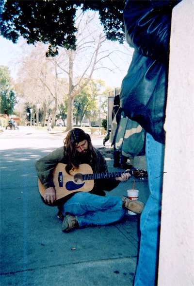 This was me back in my lonely days. It was just me and my Guitar in those days