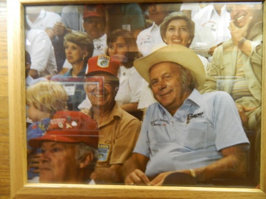 Forrest and President Jimmy Carter