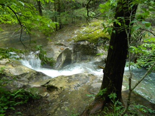 Panther Creek on the way to the Indian Rockhouse