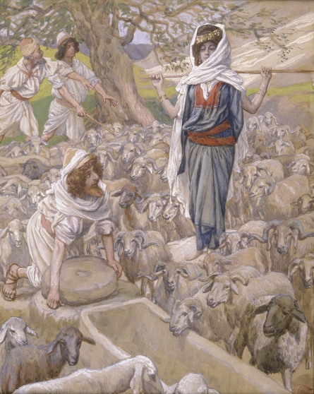'Rachel and Jacob' by Tissot