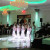 The bridesmaids perform their line dance for the couple.