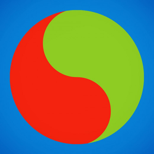 The flag of the People's Republic of Brighton & Hove