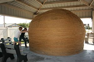 Giant Ball of Twine in Cawker City