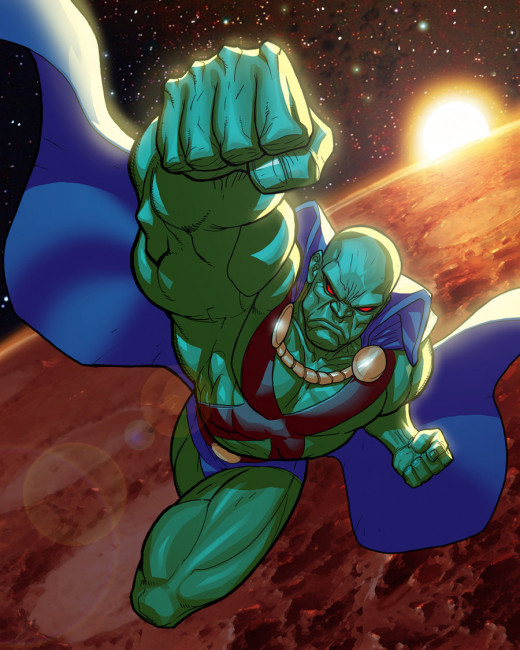 Martian Manhunter is more Powerful than Superman