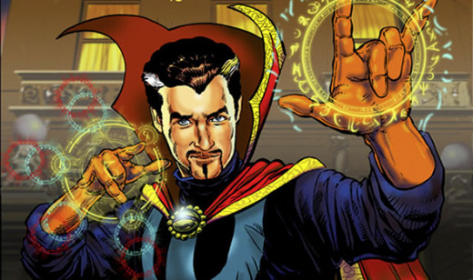 Superman is vulnerable to the Magic of Dr Strange