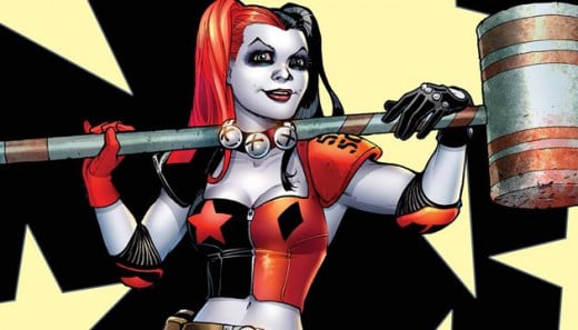Harley Quinn, Despite having no powers at all, she proves to be a valuable asset to the Joker