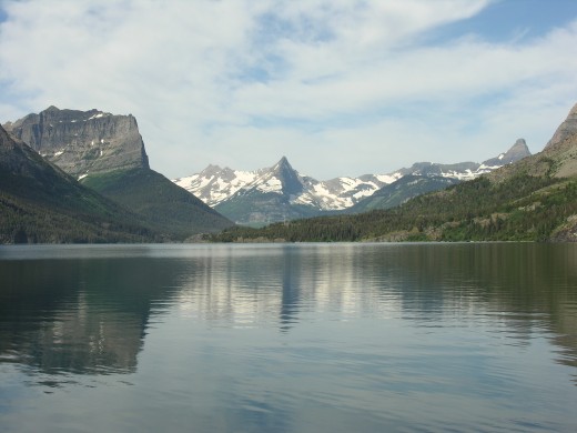 St. Mary Lake.