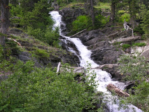 Left fall of Twin Falls.