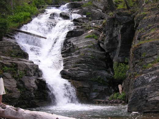 Right fall of Twin Falls.