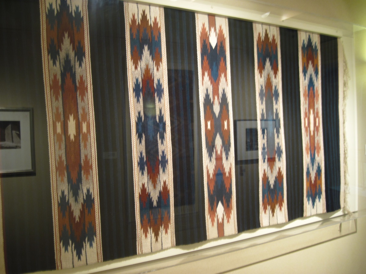 Artwork on display at New Mexico State Capitol Building