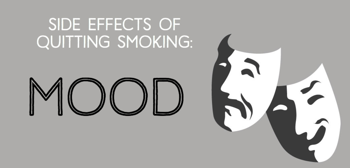 What are common side effects when you stop smoking?
